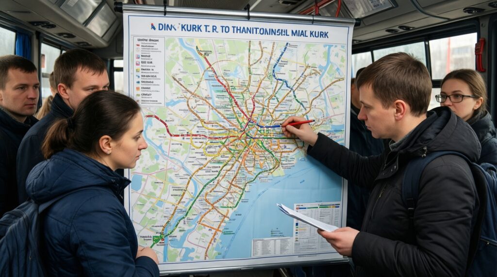 Курск и районы: где и как развивается общественный транспорт, новые маршруты и остановки - иллюстрация